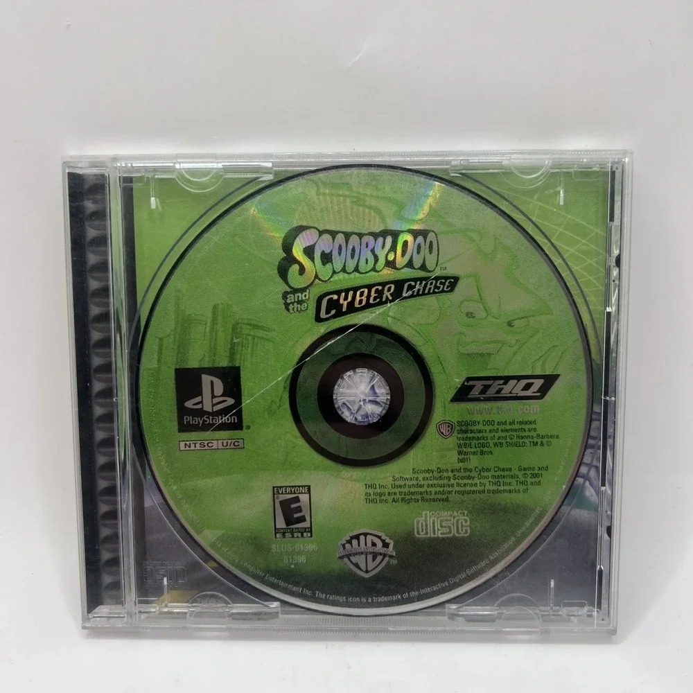 Scooby-Doo and the Cyber Chase (Sony PlayStation 1, 2001) No Manual